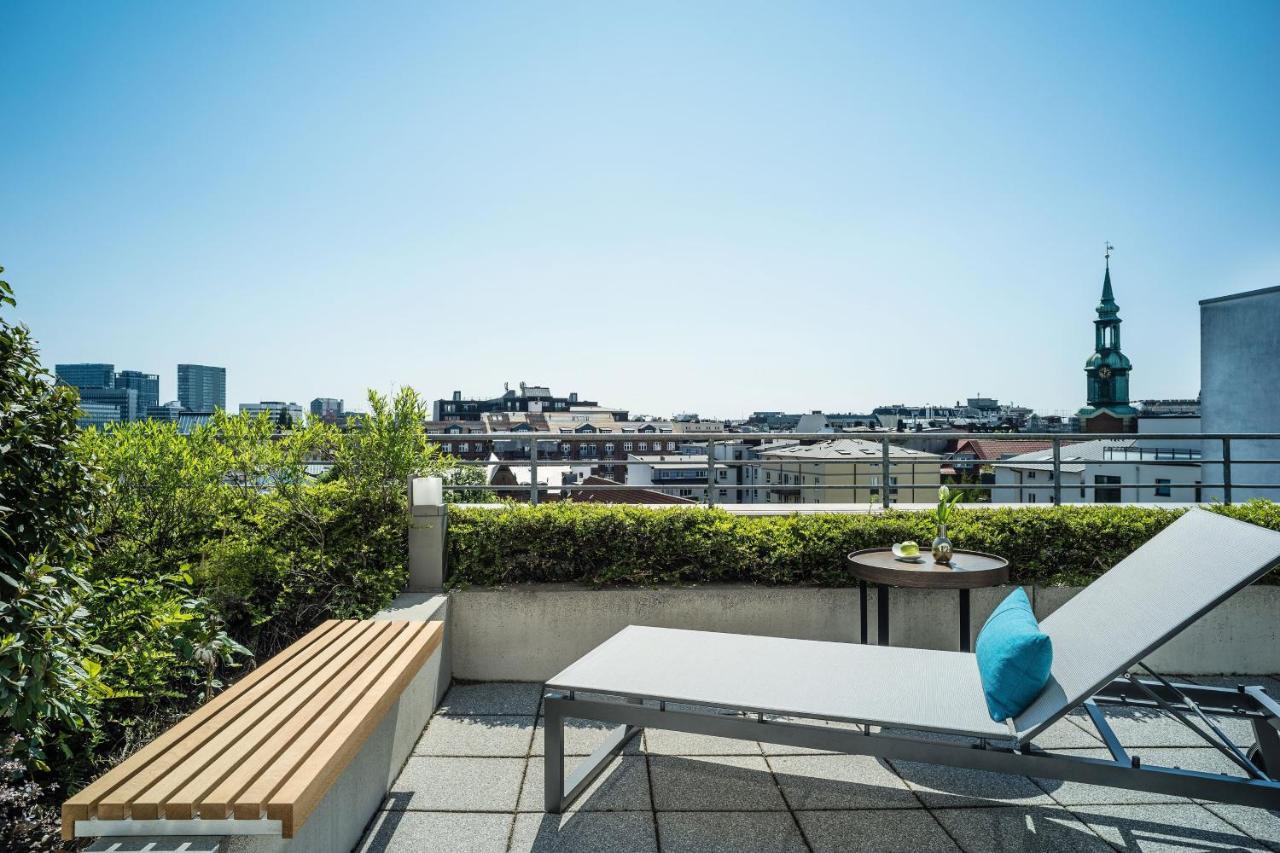 Le Méridien Hamburgo Exterior foto Rooftop terrace